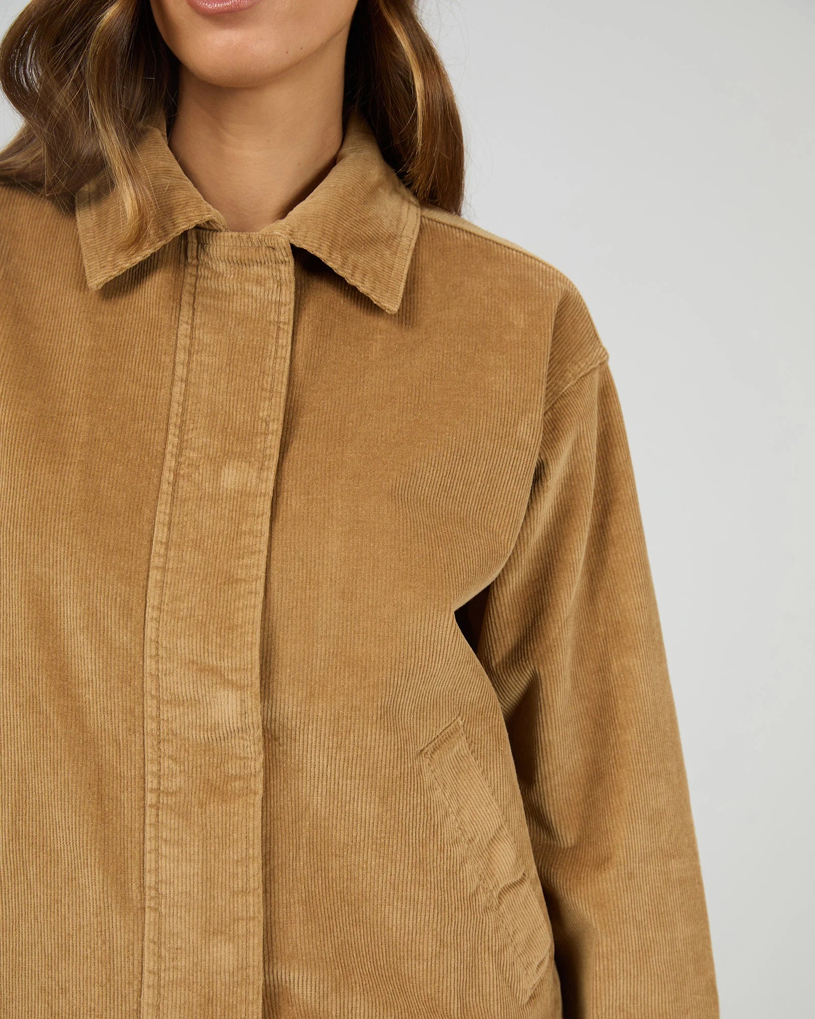 ALL ABOUT EVE BAMBI CORD BOMBER