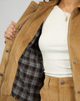 ALL ABOUT EVE BAMBI CORD BOMBER