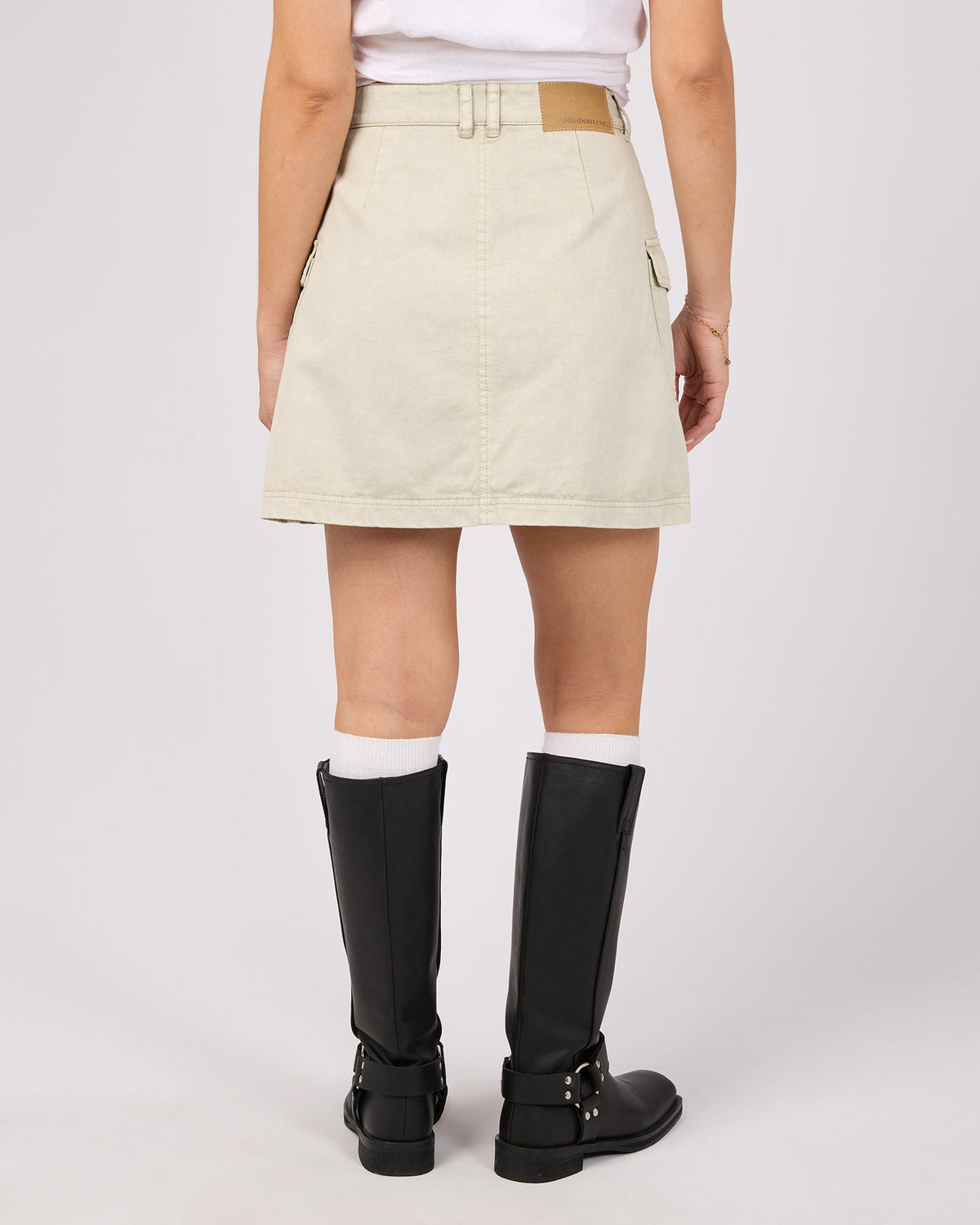 ALL ABOUT EVE LUCI UTILITY SKIRT