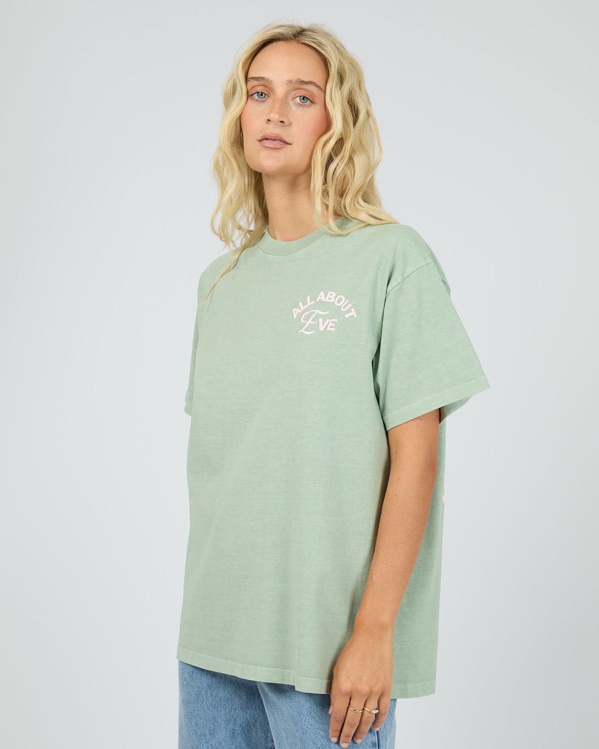 ALL ABOUT EVE MATCHA CLUB RELAXED TEE
