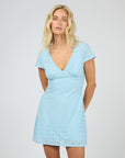 ALL ABOUT EVE IVY STRETCH MINI DRESS