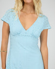 ALL ABOUT EVE IVY STRETCH MINI DRESS