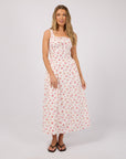 ALL ABOUT EVE LORELAI FLORAL MAXI DRESS