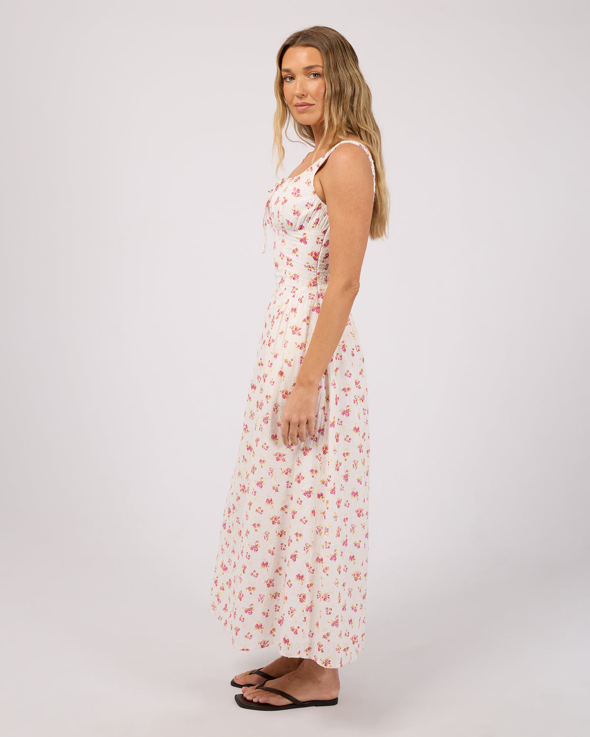ALL ABOUT EVE LORELAI FLORAL MAXI DRESS