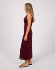 ALL ABOUT EVE ZEA LACE MAXI DRESS