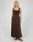ALL ABOUT EVE POPPY DENIM DRESS