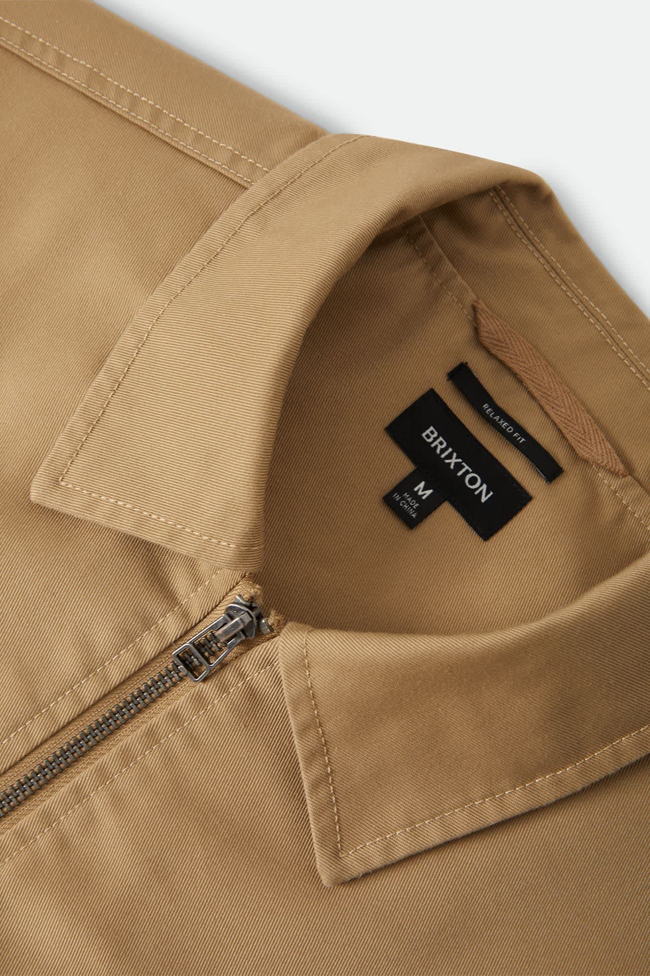 TRADEMARK LW GARAGE ZIP JACKET - KHAKI