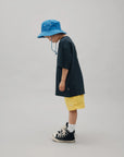 SONNIE NYLON BUCKET HAT ELECTRIC BLUE