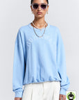KAREN WALKER RUNAWAY COLLEGE SWEATSHIRT