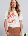 KAREN WALKER RUNAWAY CAROUSEL ORGANIC COTTON T-SHIRT