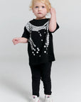 KAREN WALKER MINI BROKEN PEARLS T-SHIRT