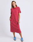 ELM CRIMSON TEE DRESS