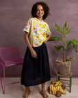 ELM FLAIR SHIRRED SKIRT
