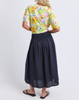 ELM FLAIR SHIRRED SKIRT