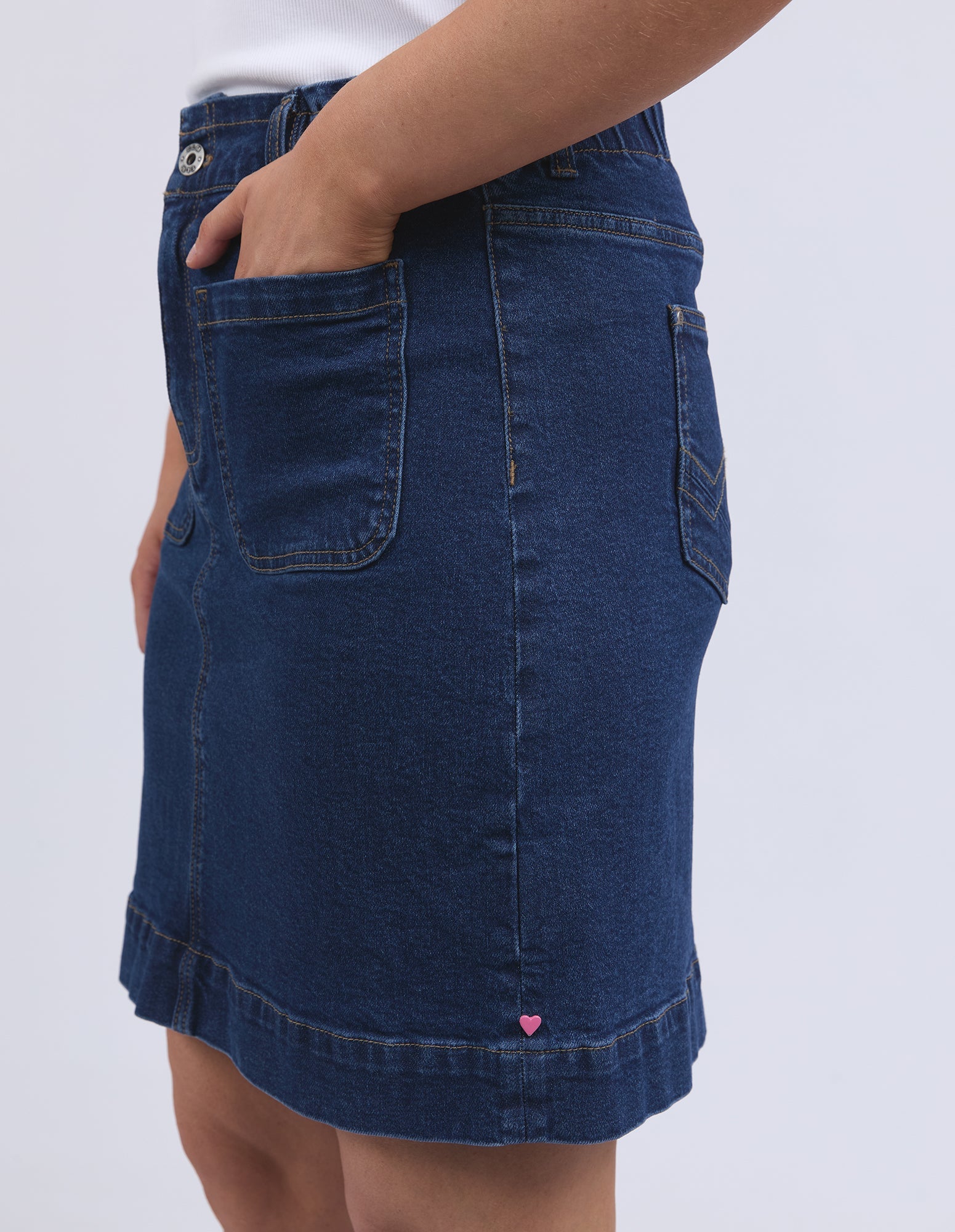 ELM LENNOX DENIM SKIRT