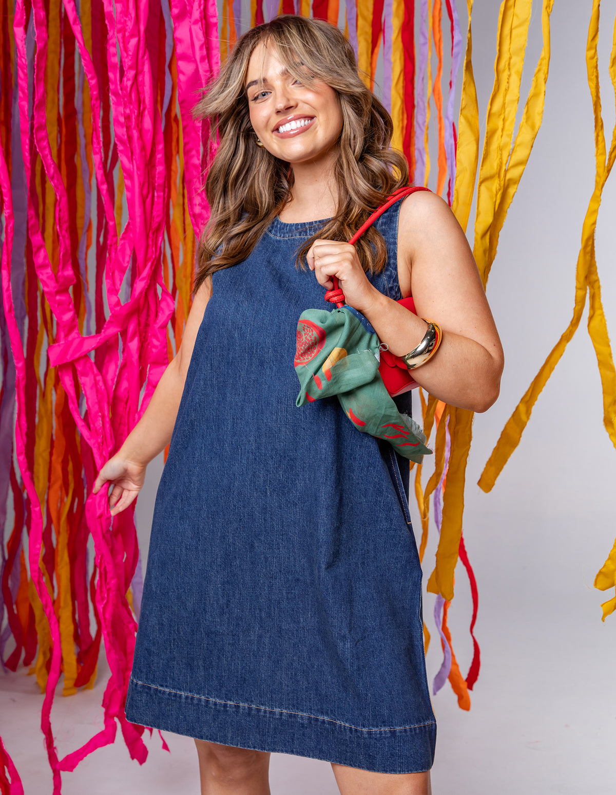 ELM SONNY DENIM DRESS