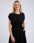 ELM NELLE MIDI DRESS