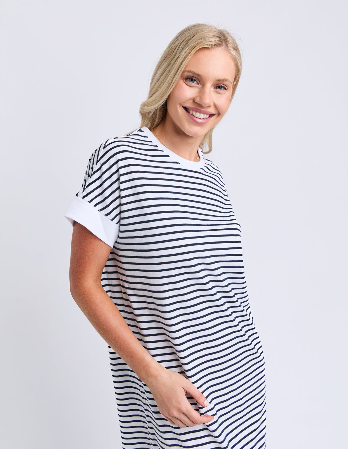 ELM MAGGIE STRIPE DRESS