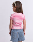 EVE GIRL LULU RIB TEE
