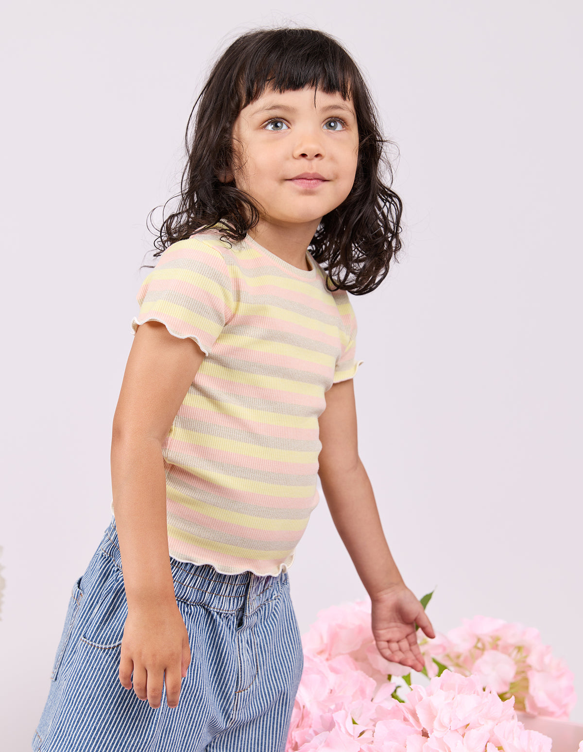 EVE GIRL ELLIE RIB TEE