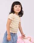 EVE GIRL ELLIE RIB TEE
