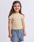 EVE GIRL ELLIE RIB TEE