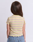 EVE GIRL ELLIE RIB TEE
