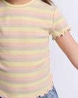 EVE GIRL ELLIE RIB TEE