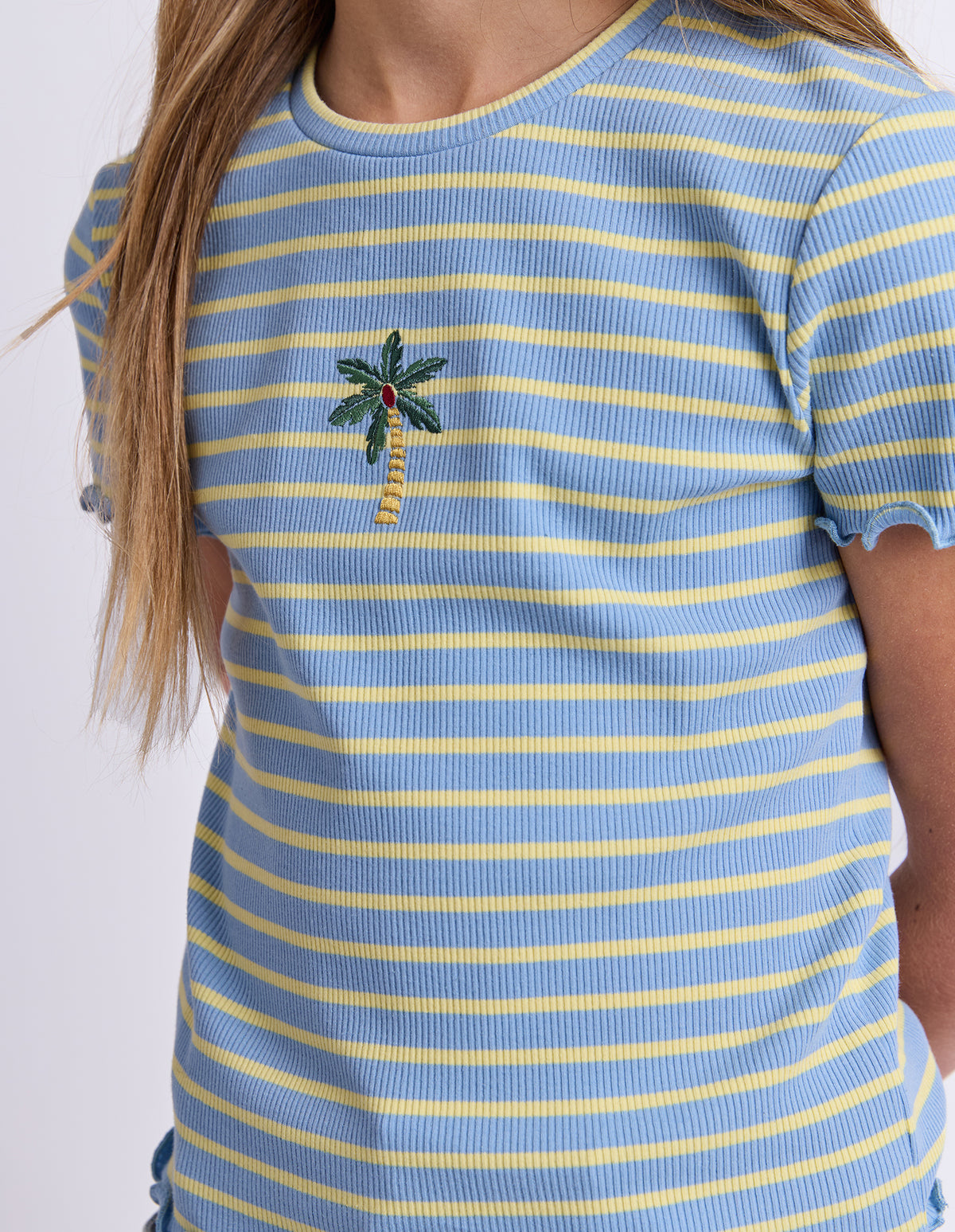 EVE GIRL SAMMY RIB TEE