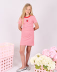EVE GIRL EVIE RUCHED DRESS