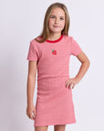 EVE GIRL EVIE RUCHED DRESS
