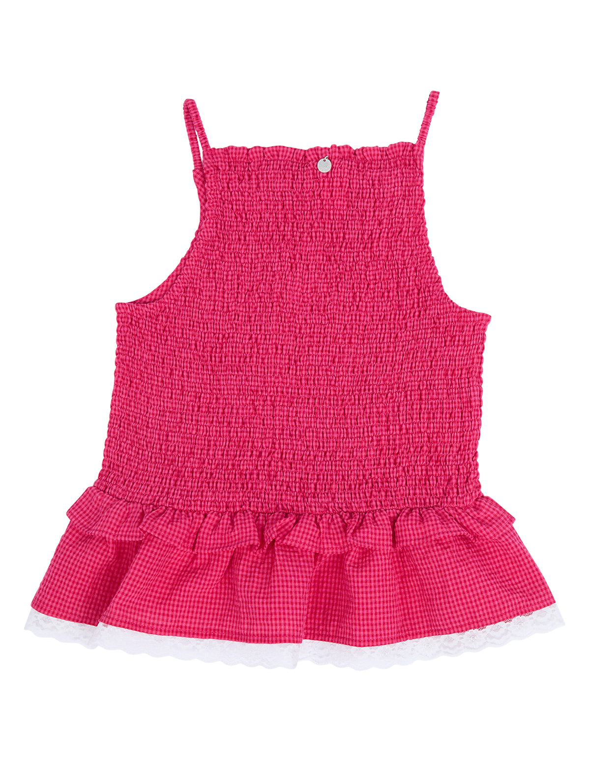 EVE GIRL MATILDA SHIRRED TOP