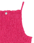 EVE GIRL MATILDA SHIRRED TOP