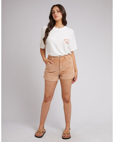 ALL ABOUT EVE TOBY CORD SHORT
