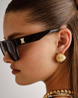 LE SPECS THE ILLUSION SUNGLASSES - BLACK POLARISED