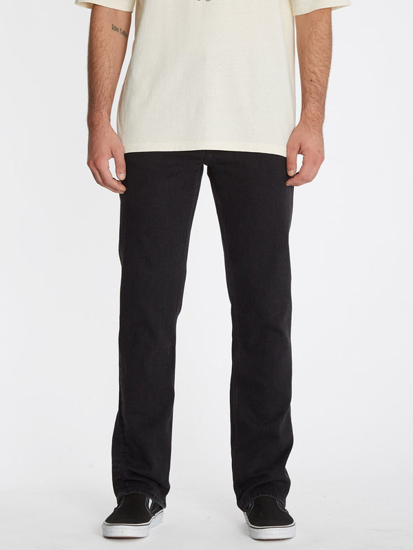 VOLCOM SOLVER JEANS - BKB
