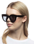 LE SPECS AIR HEART - BLACK POLARIZED