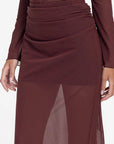 BLAK AVELINA SKIRT