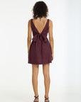 BLAK A WALK TO REMEMBER LINEN MINI DRESS
