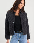 AMONG THE BRAVE ABSOLUTE COLLARED QUILTED JACKET