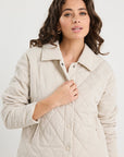 AMONG THE BRAVE ABOLSUTE COLLARED QUILTED JACKET