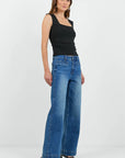 STORIES BE TOLD IRONIC WIDE LEG PANELLED JEANS