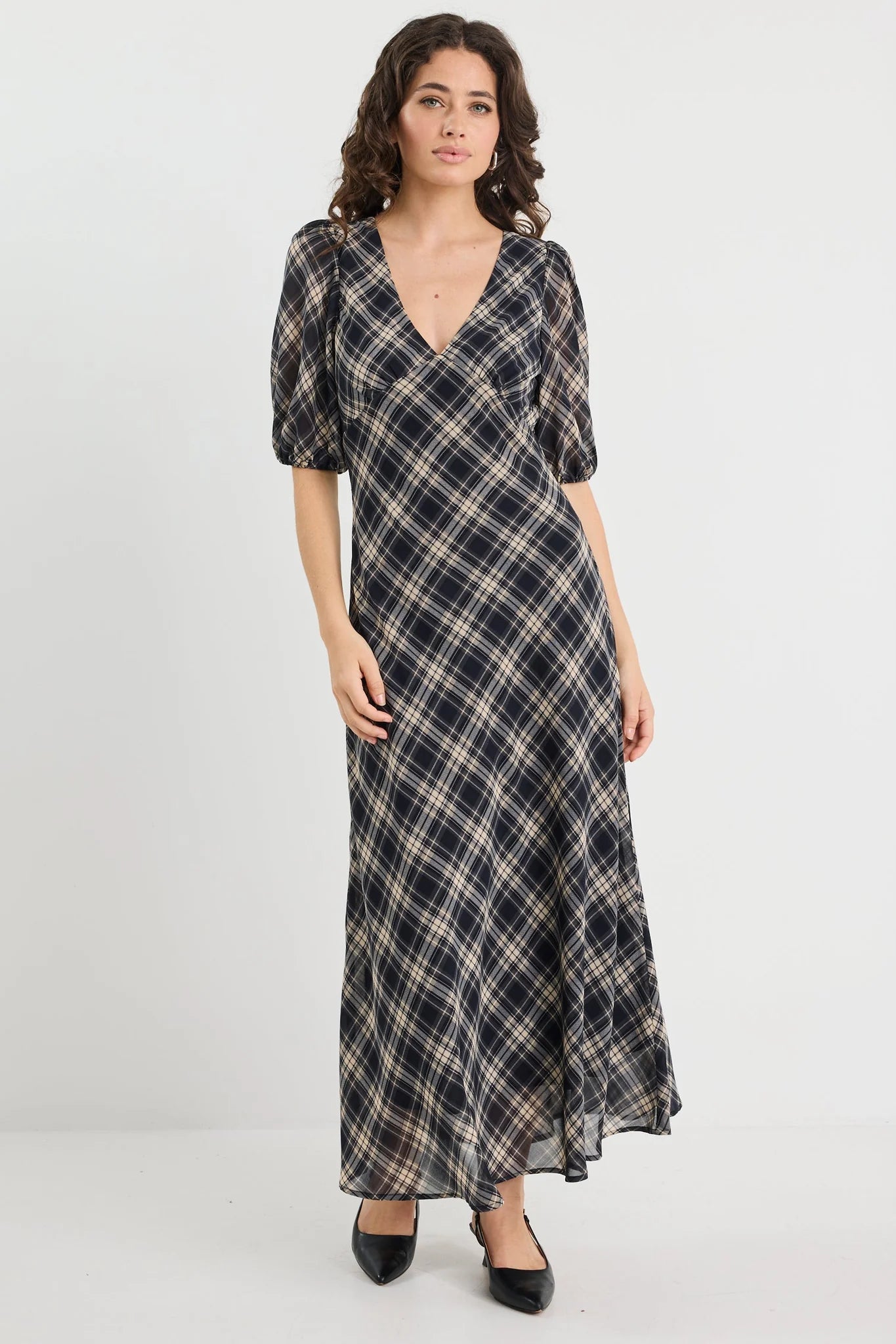 AMONG THE BRAVE AMORA MIDI DRESS
