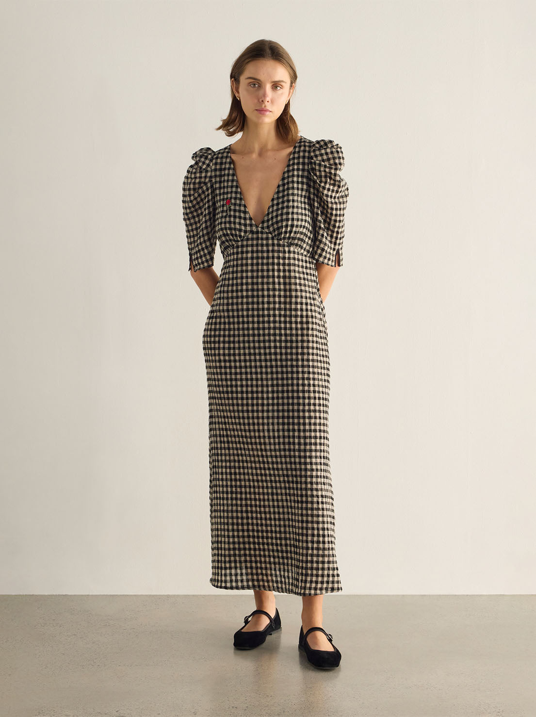AUGUSTE BENNETT MIDI DRESS
