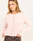 STORIES BE TOLD AUTOGRAPH SOFT FINE GAUGE CREWNECK CARDIGAN