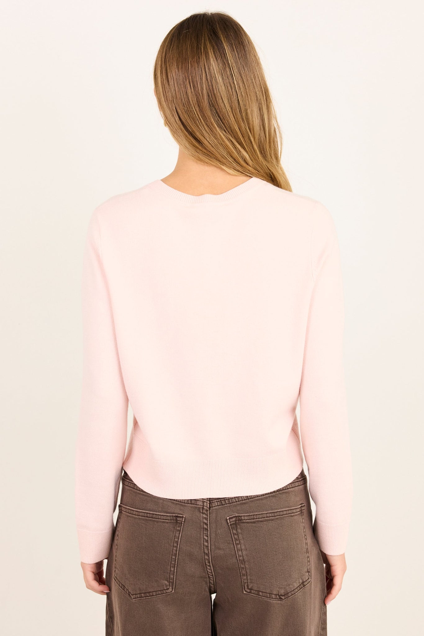 STORIES BE TOLD AUTOGRAPH SOFT FINE GAUGE CREWNECK CARDIGAN