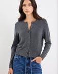 STORIES BE TOLD AUTOGRAPH SOFT FINE GAUGE CREWNECK CARDIGAN