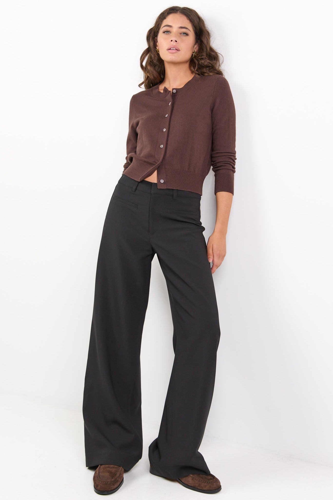 STORIES BE TOLD FIERCE LOW RISE STRETCH LOW RISE STRECH WIDE PANTS