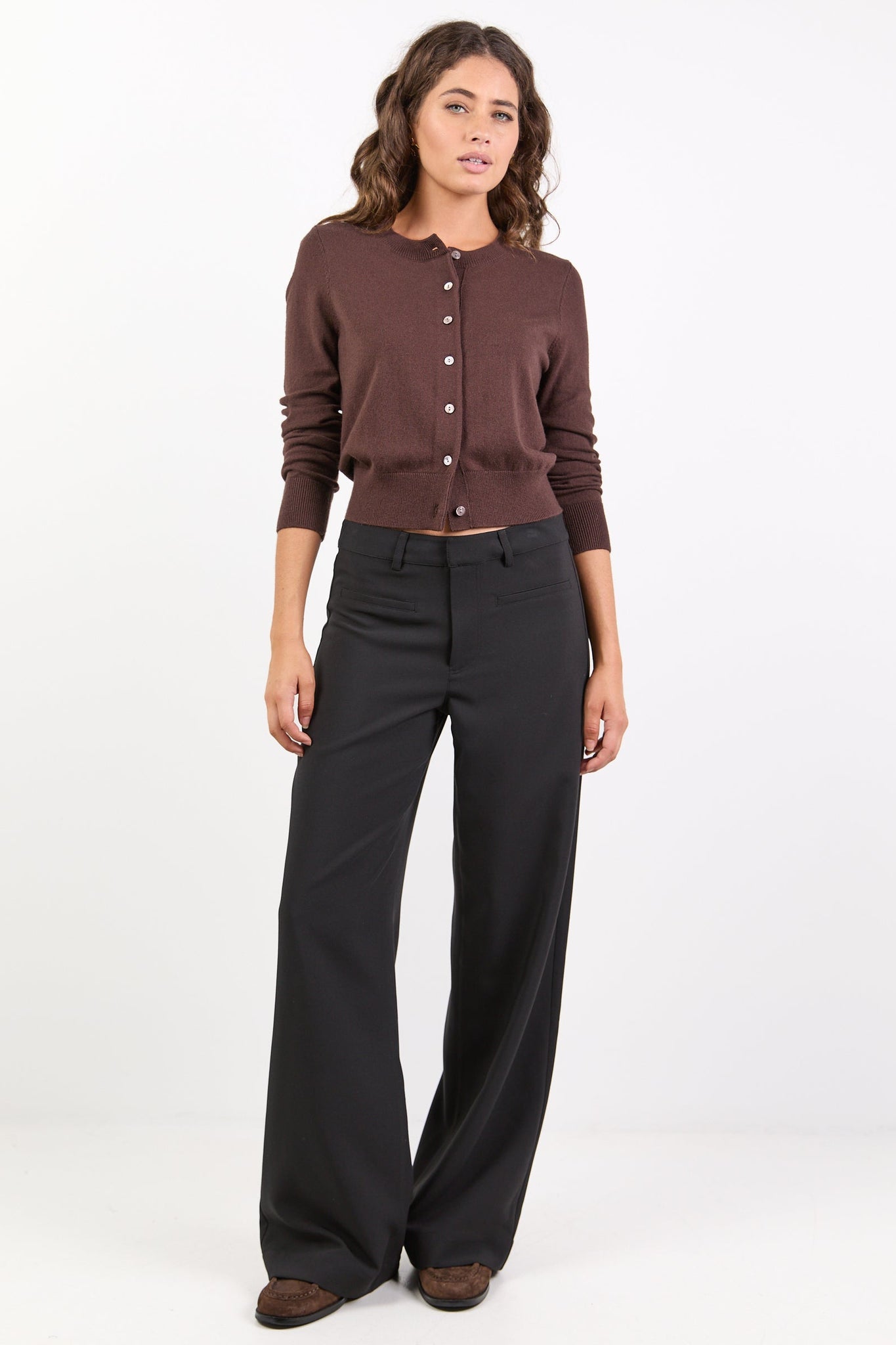 STORIES BE TOLD FIERCE LOW RISE STRETCH LOW RISE STRECH WIDE PANTS