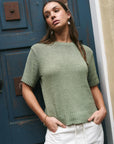 BY ROSA LOVEABLE KNIT TEE